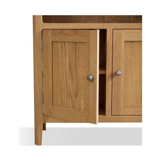 Sheringham Solid Oak Tall Bookcase