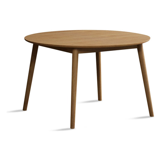 Sabrina 120cm Round Solid Oak Dining Table