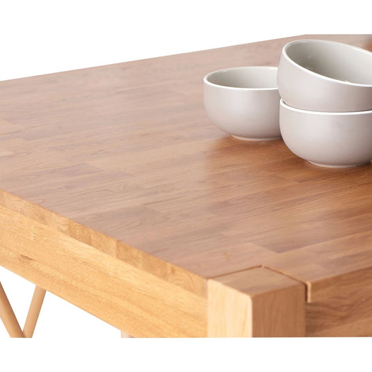 Oakley Solid Oak 80cm Dining Table