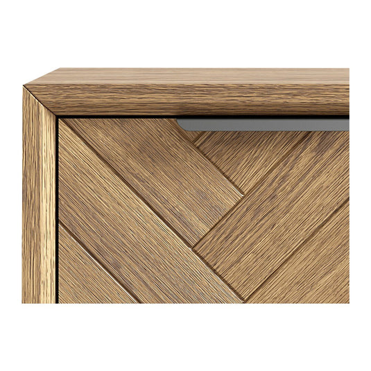 Roman Solid Oak Large TV Cabinet