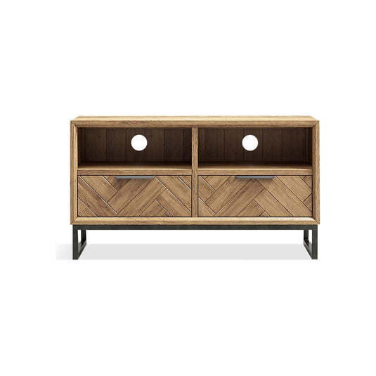 Roman Solid Oak Small TV Cabinet
