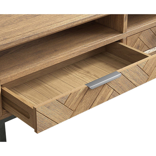 Roman Solid Oak 4 Drawer Coffee Table