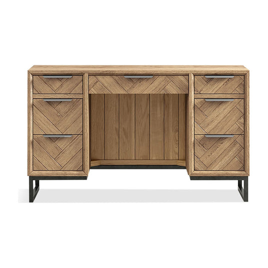 Roman Solid Oak Dressing Table Set