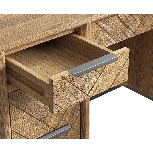 Roman Solid Oak Dressing Table