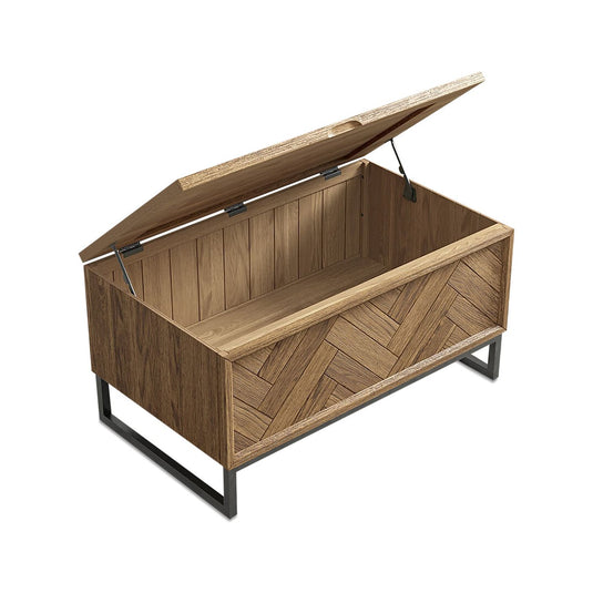 Roman Solid Oak Blanket box