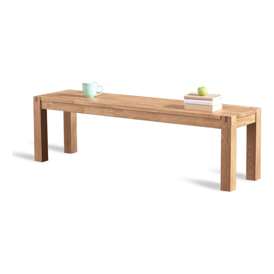 Oakley Large Solid Oak Bench