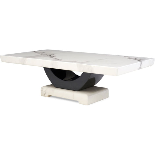 Renoir White Marble Coffee Table Coffee Table Renoir