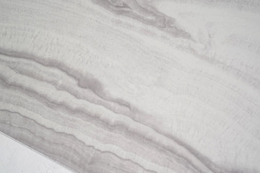 Marcella Light Grey High Gloss Marble Effect Coffee Table