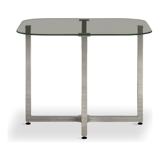 Santorini Clear Glass Dining Table Dining Table Santorini