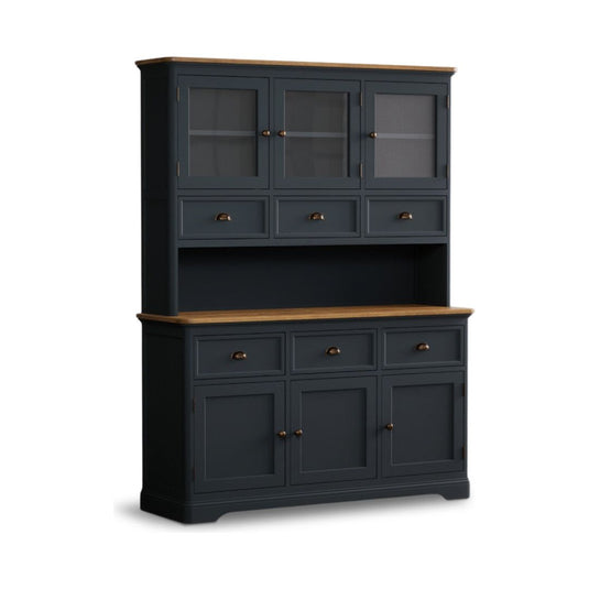 Ashton Oak and Blue Painted Large Dresser