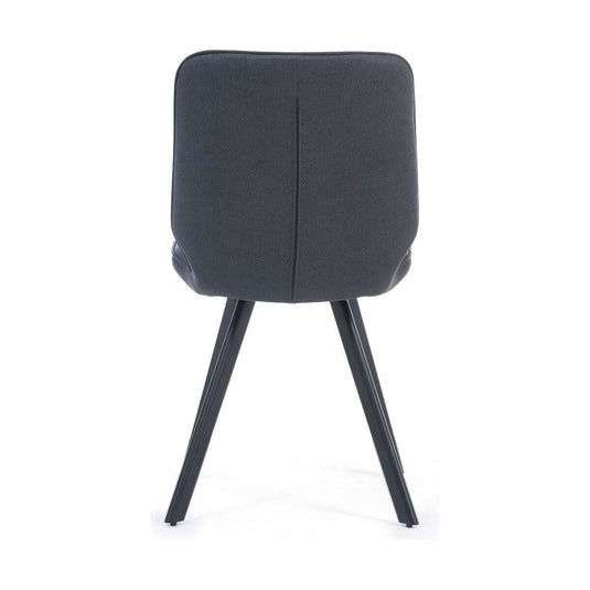 Dexter Grey Faux Leather Dining Chairs Dining Chairs Dexter