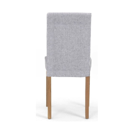 Lila Grey Fabric Dining Chairs Dining Chairs Lila