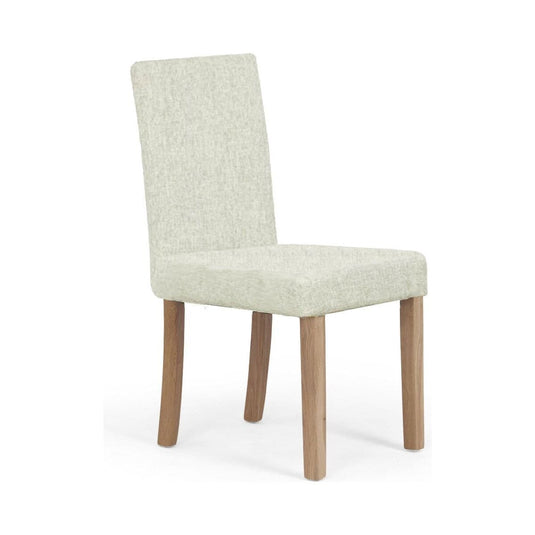 Lila Cream Fabric Dining Chairs Dining Chairs Lila