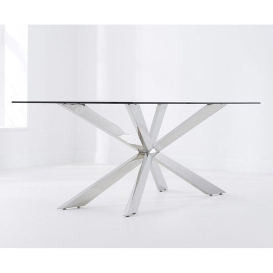 Juniper 200cm Glass Dining Table Table Juniper