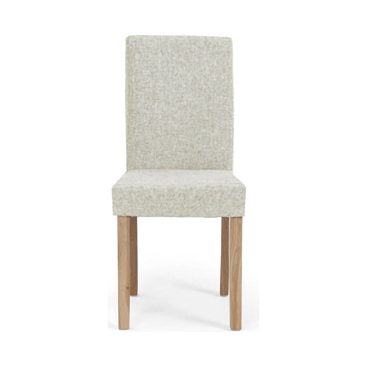 Lila Cream Fabric Dining Chairs Dining Chairs Lila