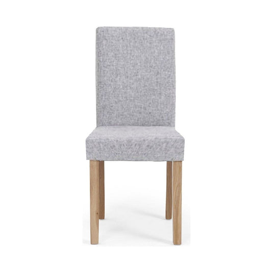 Lila Grey Fabric Dining Chairs Dining Chairs Lila