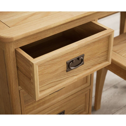 Bridstow Solid Oak Dressing Table Storage Bridstow