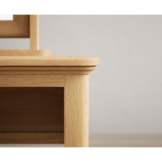 Bridstow Solid Oak Dressing Table Storage Bridstow