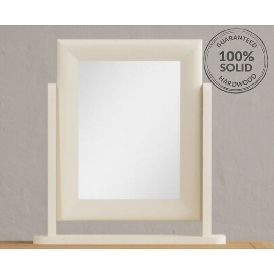 Cream Painted Dressing Table Mirror Mirrors Bridstow