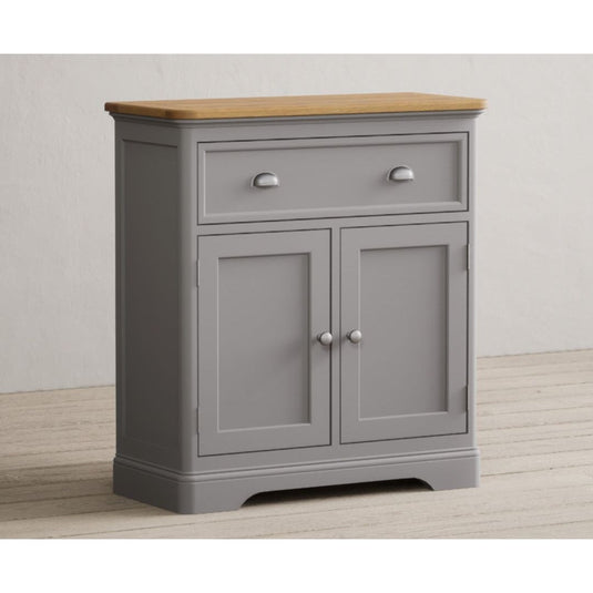 Bridstow Oak and Light Grey Painted Hallway Sideboard Sideboards Bridstow