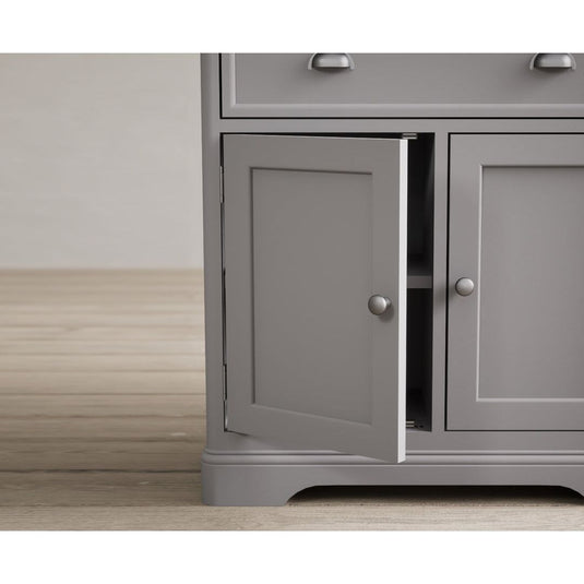Bridstow Oak and Light Grey Painted Hallway Sideboard Sideboards Bridstow