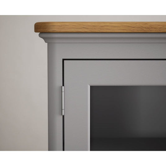 Bridstow Oak and Light Grey Painted Large Dresser Dresser Bridstow