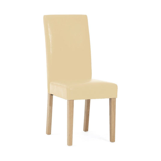 Albany Cream Faux Leather Dining Chairs Dining Chairs Albany