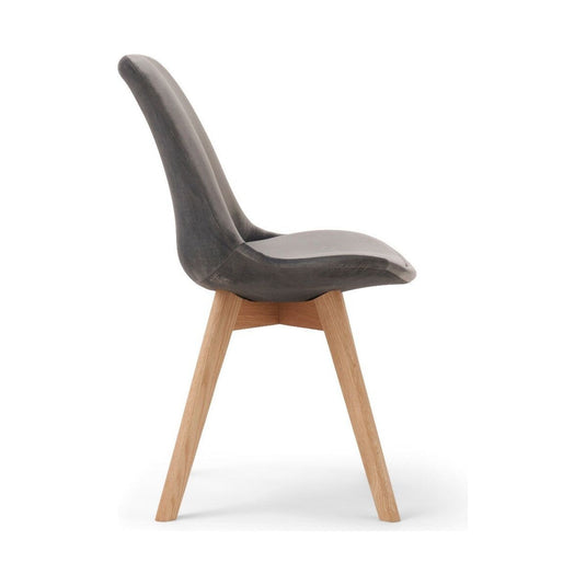 Orson Grey Velvet Dining Chairs Dining Chairs Orson