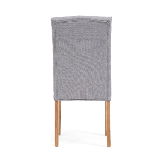 Isabella Grey Fabric Dining Chairs Dining Chairs Isabella