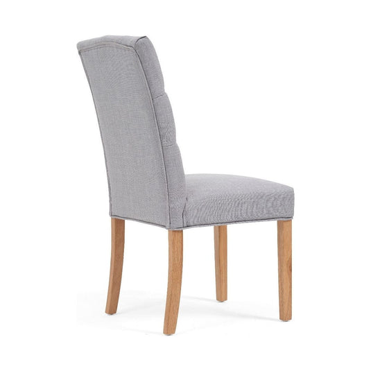 Isabella Grey Fabric Dining Chairs Dining Chairs Isabella
