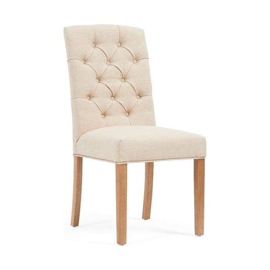 Isabella Cream Fabric Dining Chairs Dining Chairs Isabella