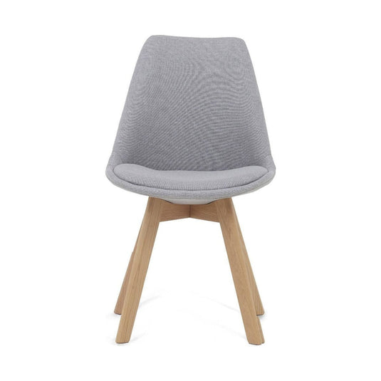 Orson Light Grey Fabric Dining Chairs Dining Chairs Orson