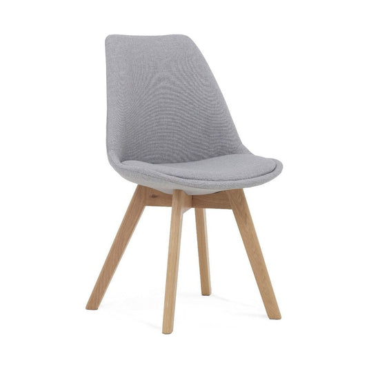 Orson Light Grey Fabric Dining Chairs Dining Chairs Orson