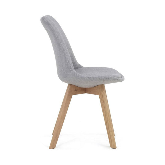 Orson Light Grey Fabric Dining Chairs Dining Chairs Orson