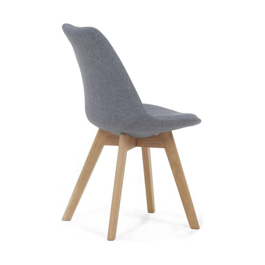 Duke Dark Grey Fabric Dining Chairs Dining Chairs Duke