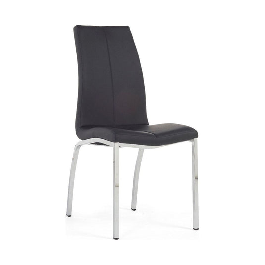 Cavello Black Faux Leather Dining Chairs Dining Chairs Cavello