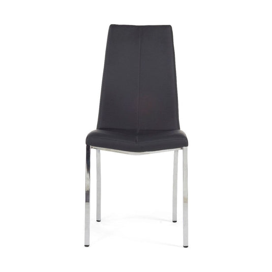 Cavello Black Faux Leather Dining Chairs Dining Chairs Cavello