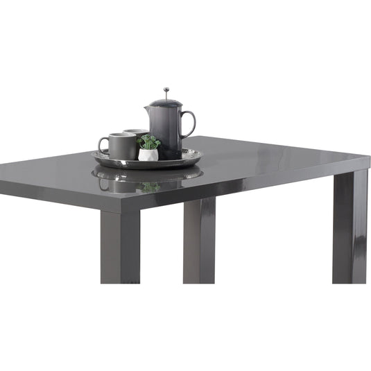 Atlanta 160cm Dark Grey High Gloss Dining Table Table Atlanta 