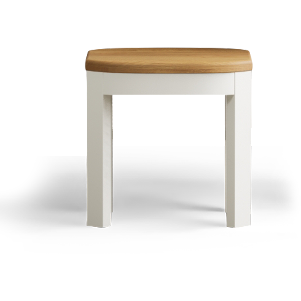 Oak Signal Painted Dressing Stool