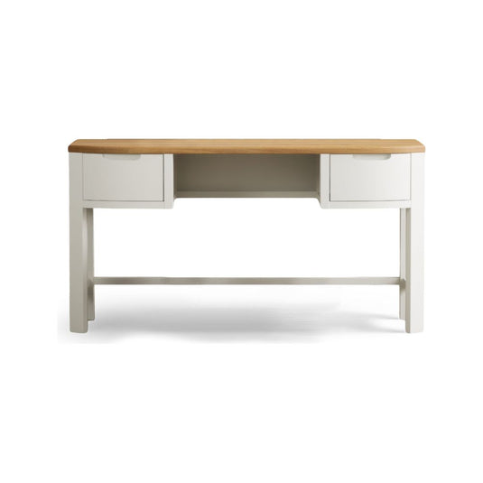 Brahms Oak and Signal White Painted Dressing Table