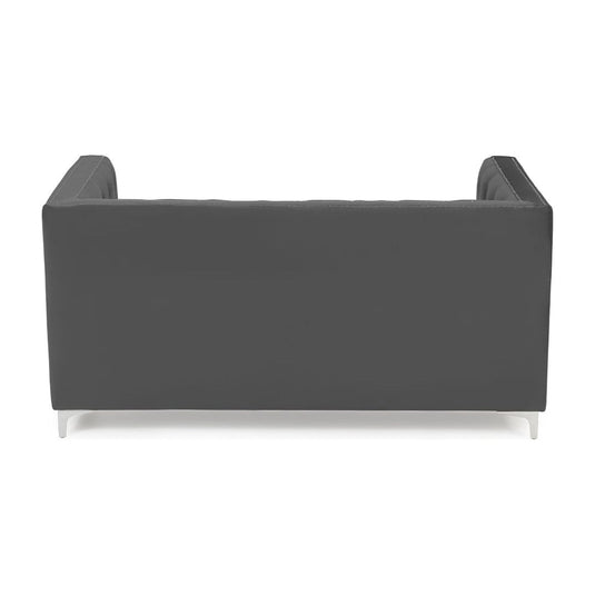 Cecile Grey Velvet 2 Seater Sofa Sofa Cecile 