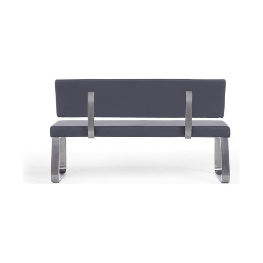 Alvin Medium Grey Bench