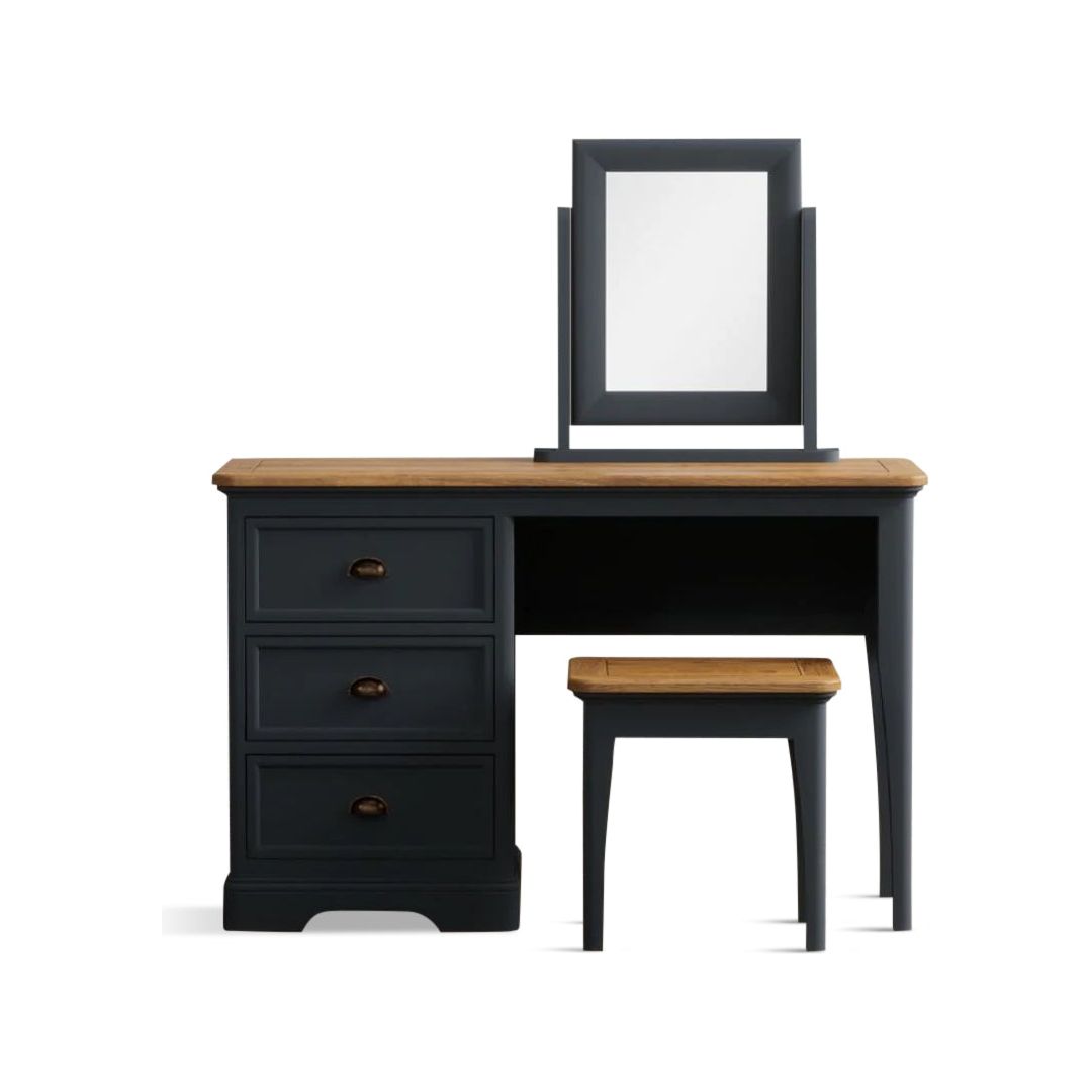 Oak Painted Dressing Table Set