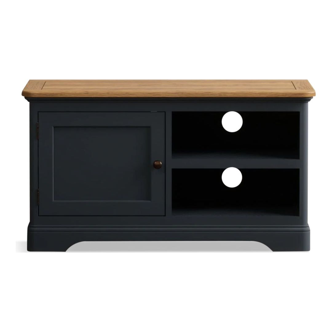 Oak Painted Small TV Cabinet