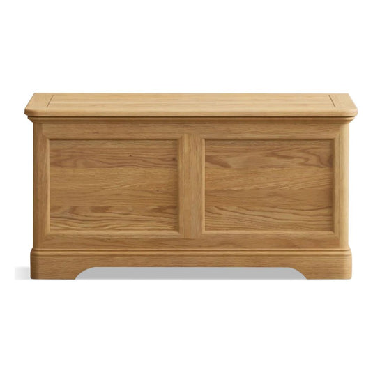 Ashton Solid Oak Blanket Box