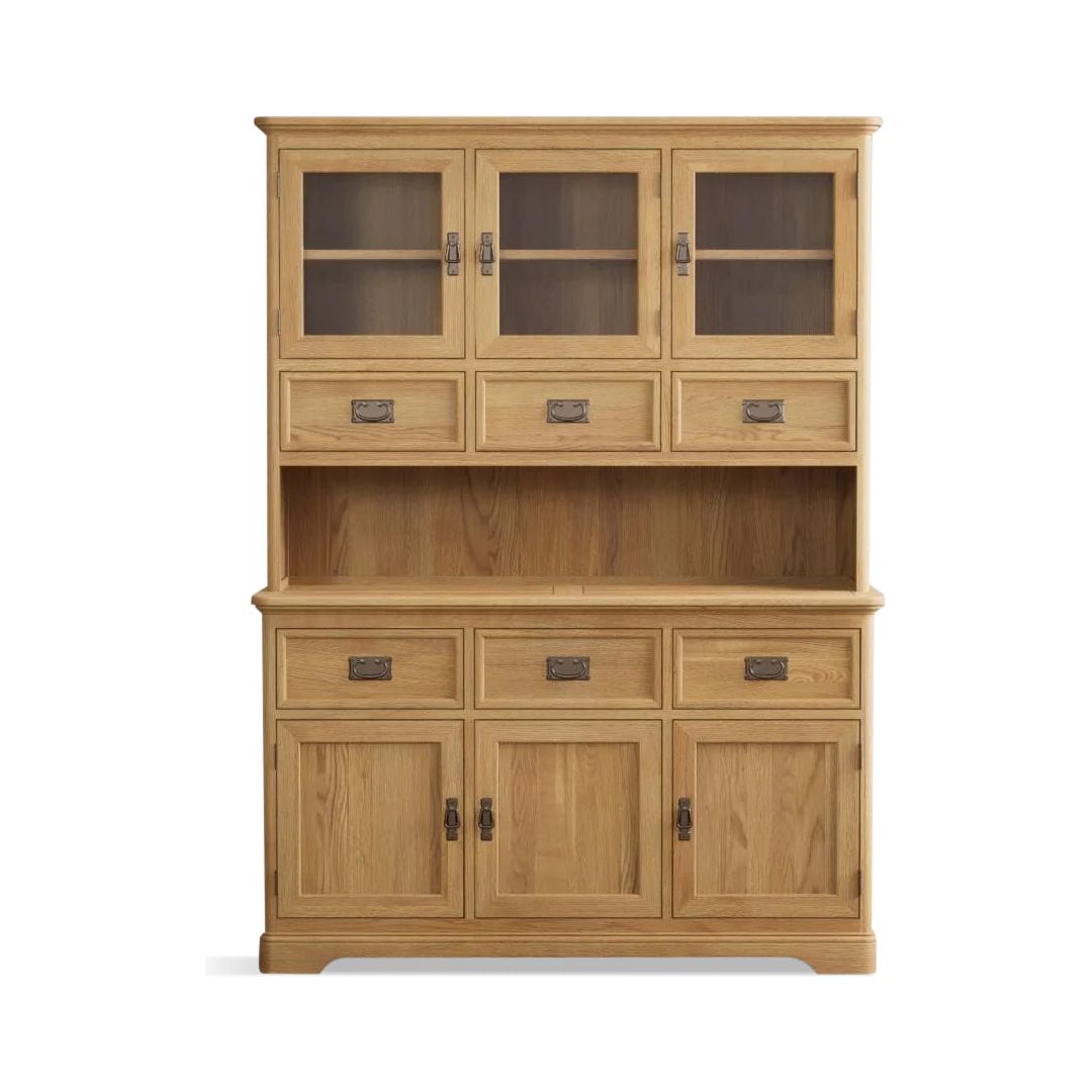 Solid Oak Large Dresser