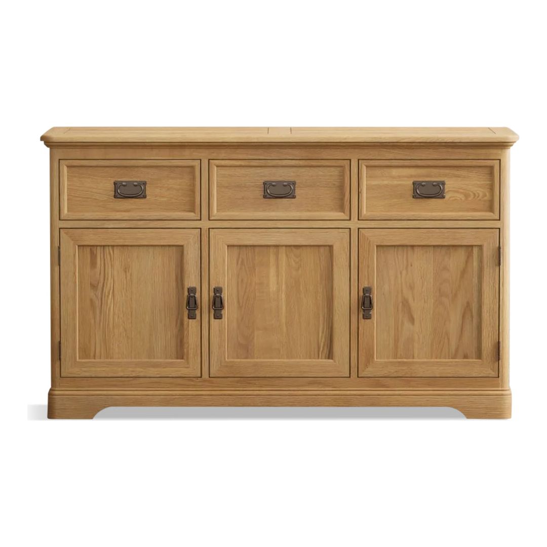 Solid Oak Large Sideboard