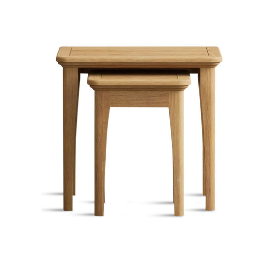 Ashton Solid Oak Nest Of Tables