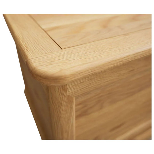 Ashton Solid Oak Blanket Box