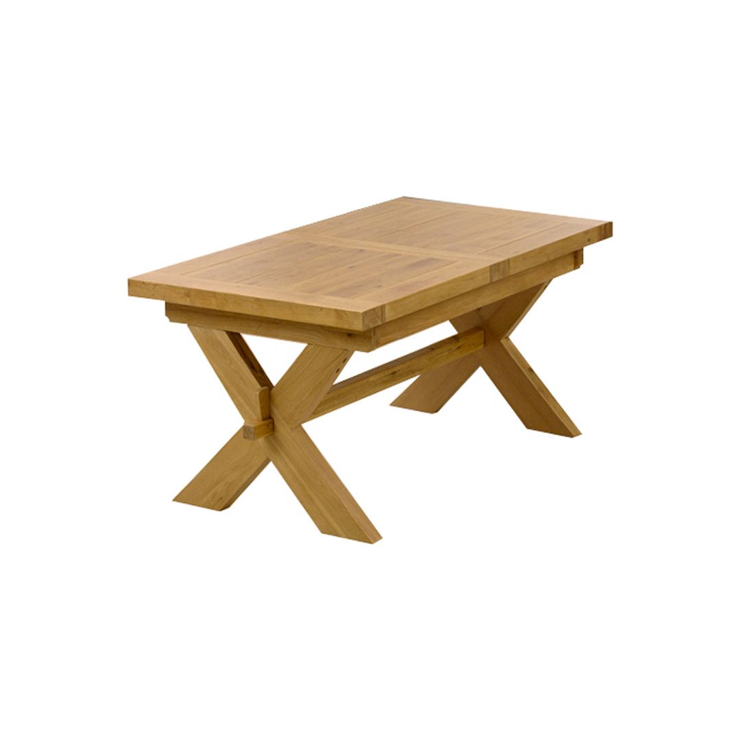Extending 160cm Oak Dining Table